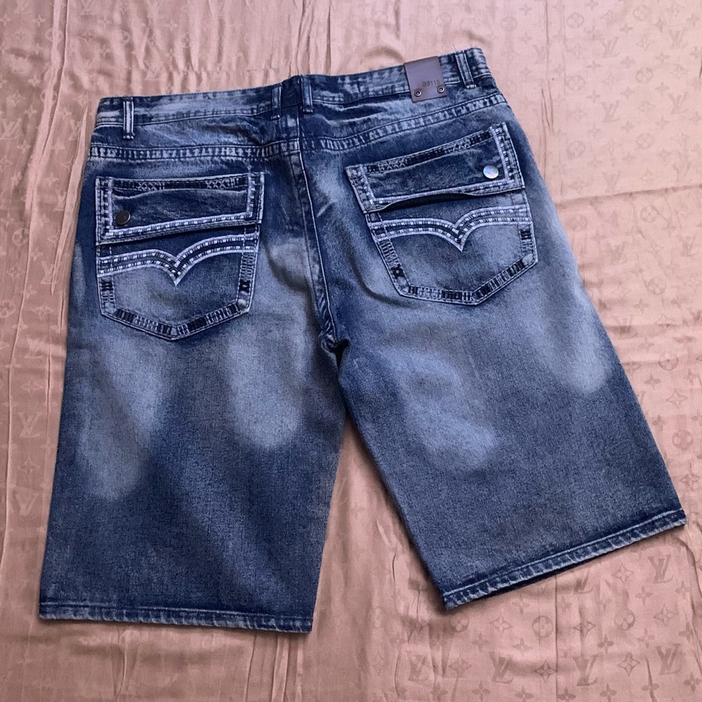GS-115 Denim Shorts Men’s Size 38 - Picture 2 of 5